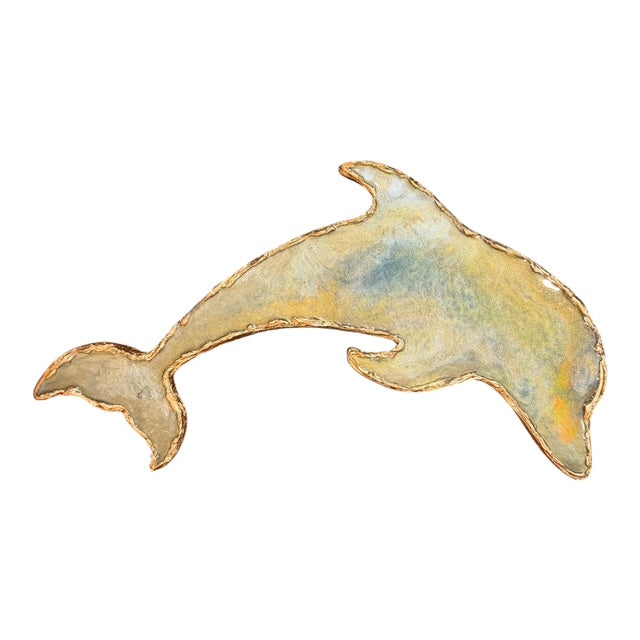 Coastal Dolphin Resin Wall Décor