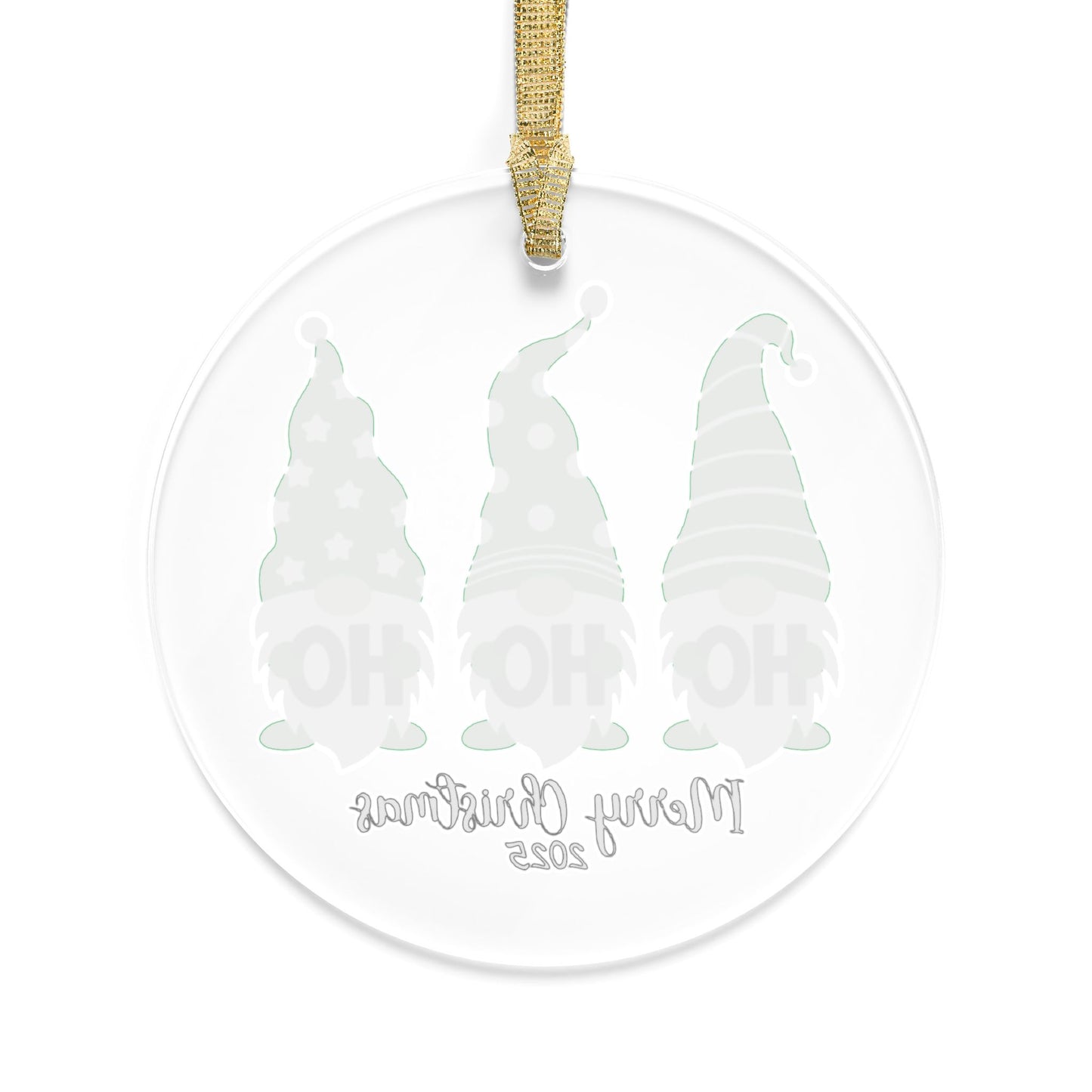 Festive Acrylic Ornaments with Gnomes | Merry Christmas 2023 Holiday Decor, Unique Gift, Tree Decoration, Seasonal Ornament, [...]