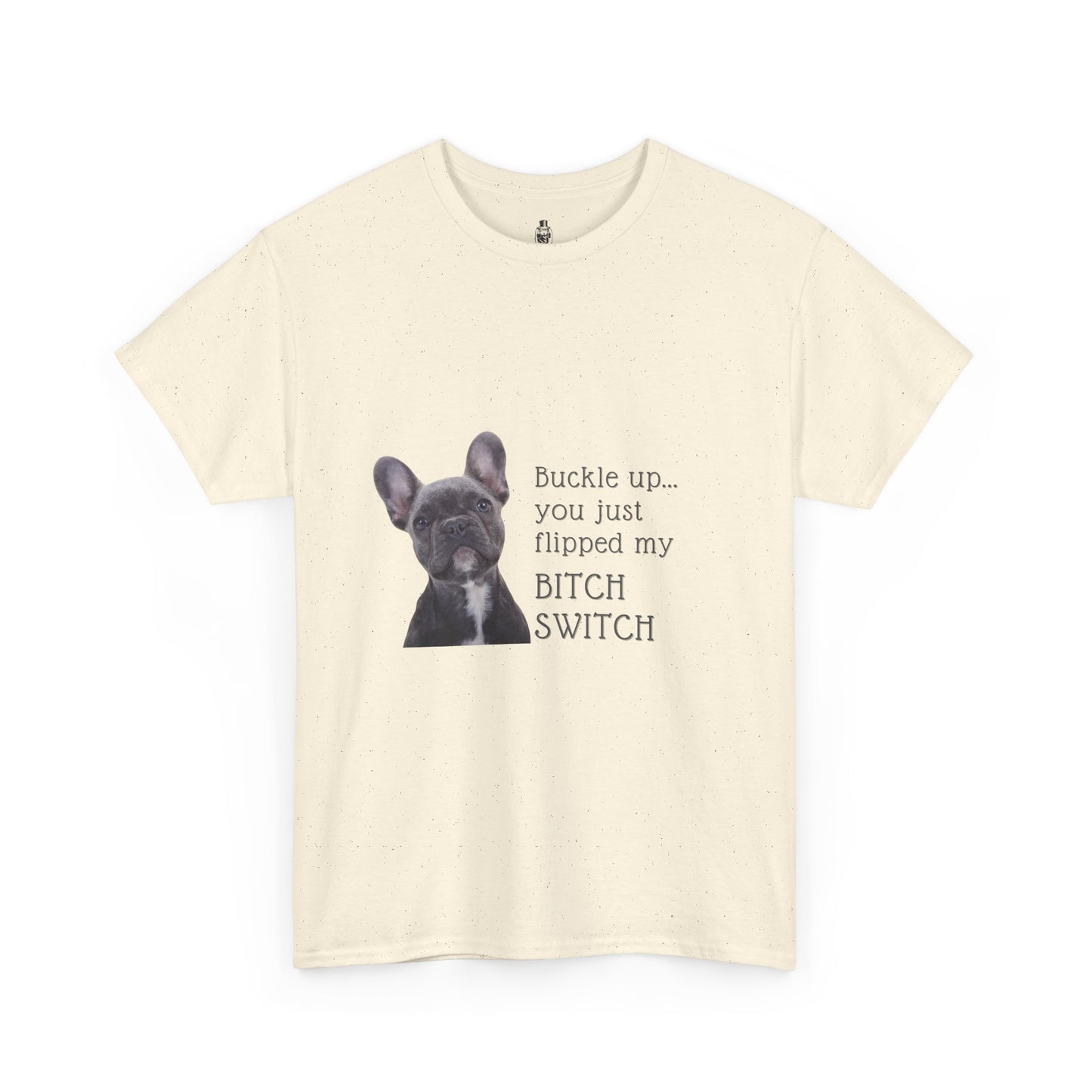 Funny Dog Lover Tee, Heavy Cotton Tee, Gift for Pet Owners, Birthday Shirt, Quirky Animal Apparel