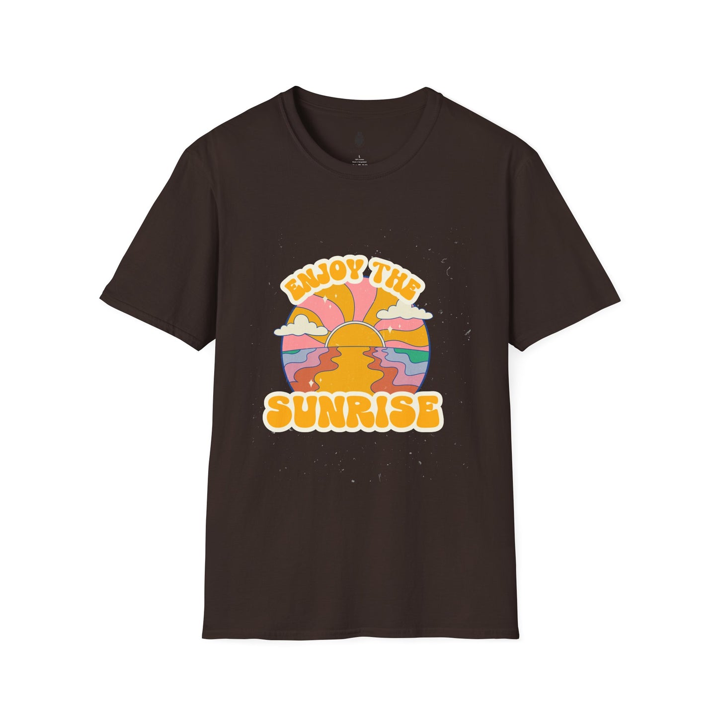 Retro Sunrise Vibes T-Shirt | Women's Graphic Tee, Perfect Gift for Sunrise Lovers, Summer Casual Wear, Beach Outfit, Travel Essentials