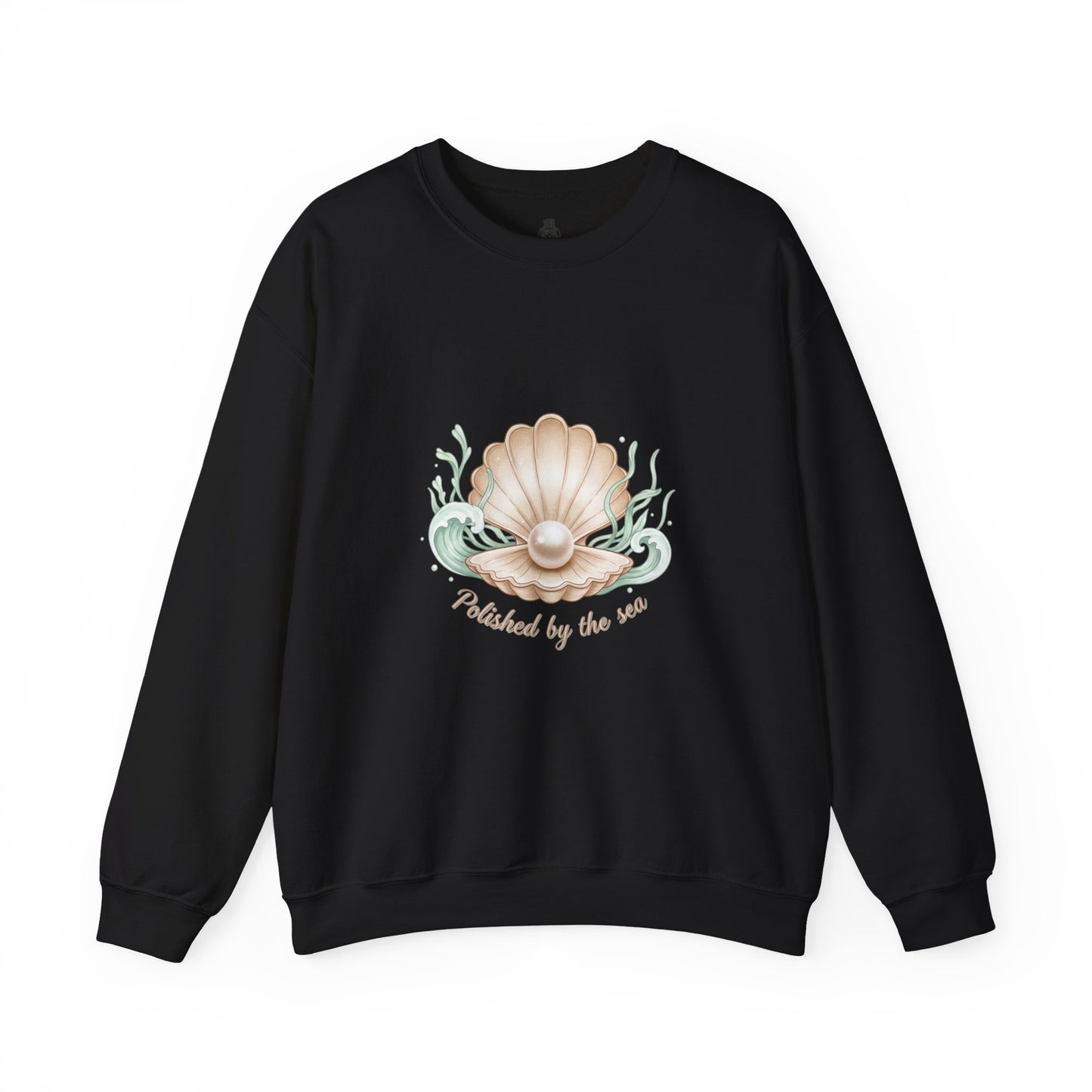 Pearl Shell Graphic Sweatshirt | shell motif design, sea chic aesthetic