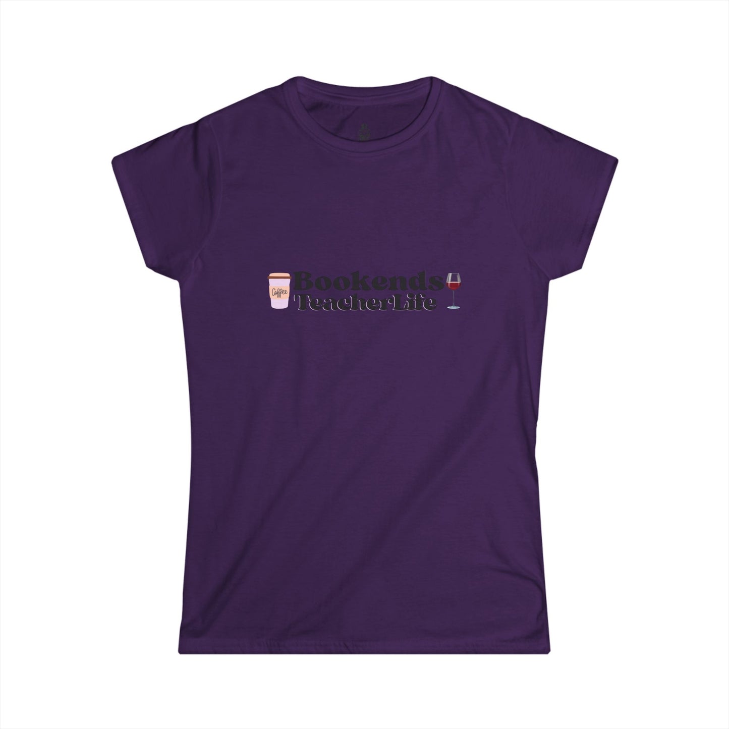 Teacher Life Bookends Graphic Tee, Gift for Educators, Cute Teacher Shirt, Casual Style, Back to School Outfit