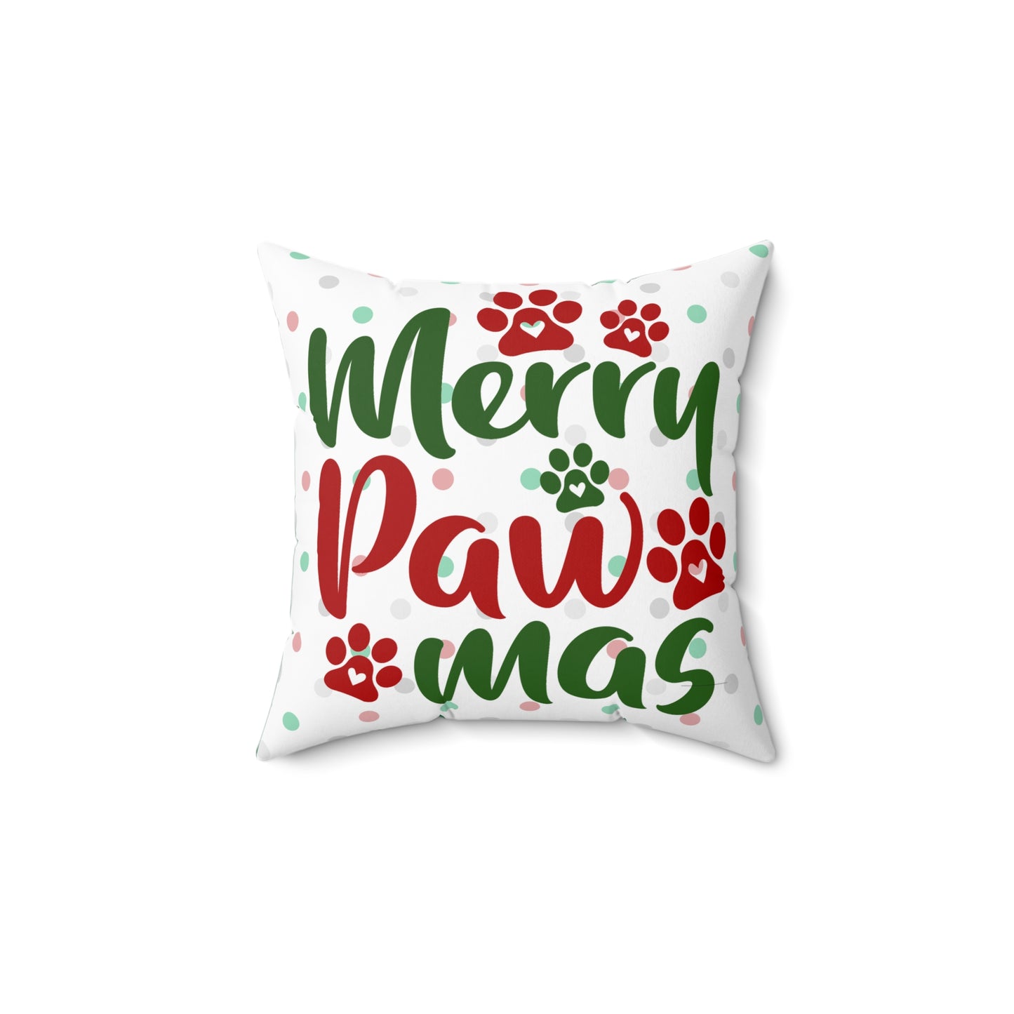 Festive Pet Lover's Pillow, Merry Pawmas Decor, Cozy Home Accent, Holiday Gift for Dog Owners, Christmas Pillow Design, Decorative [...]