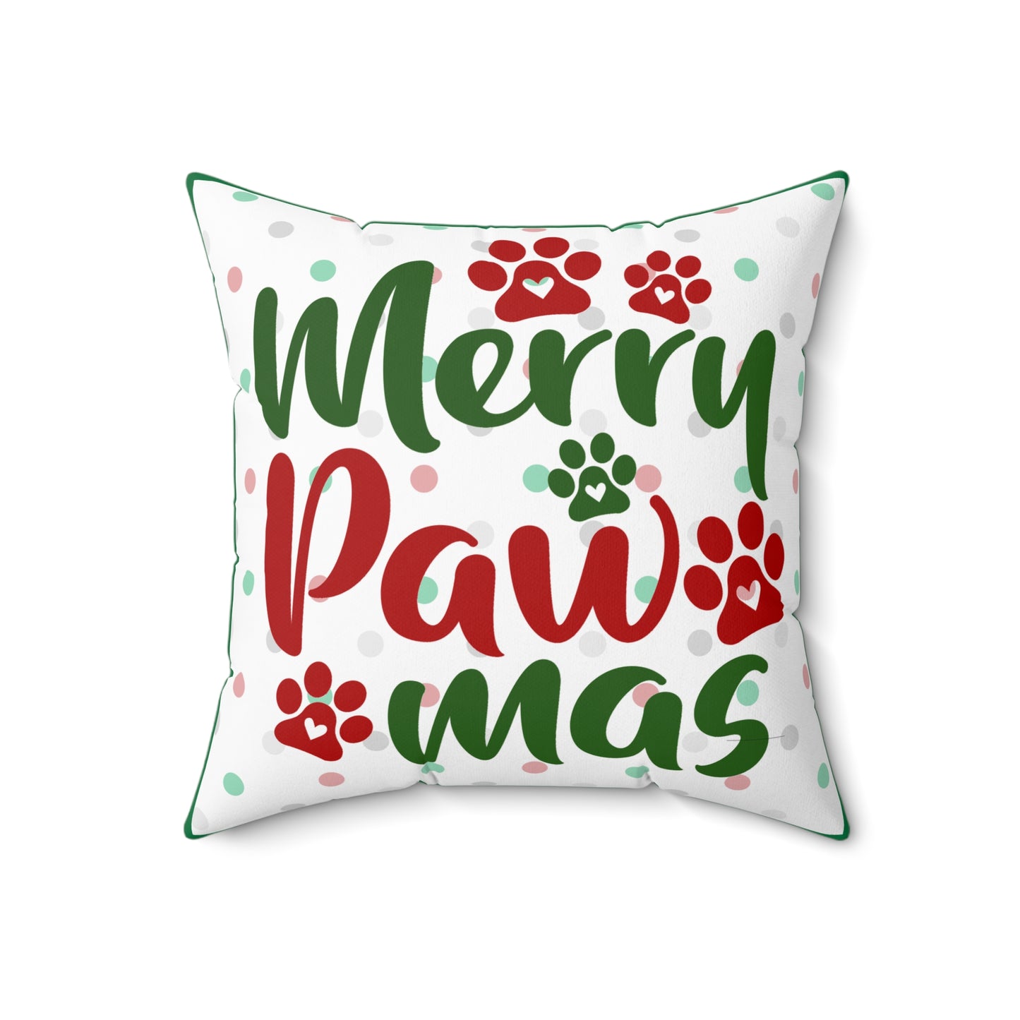 Festive Pet Lover's Pillow, Merry Pawmas Decor, Cozy Home Accent, Holiday Gift for Dog Owners, Christmas Pillow Design, Decorative [...]