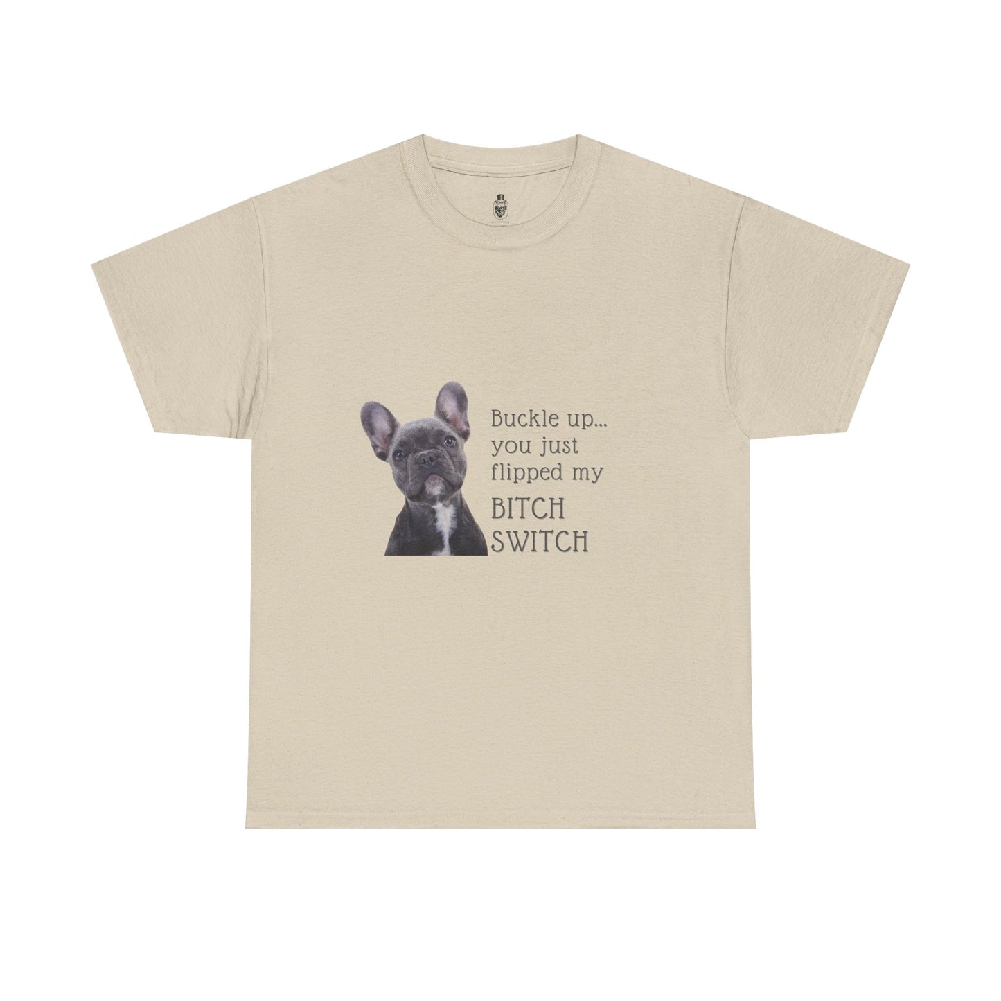 Funny Dog Lover Tee, Heavy Cotton Tee, Gift for Pet Owners, Birthday Shirt, Quirky Animal Apparel