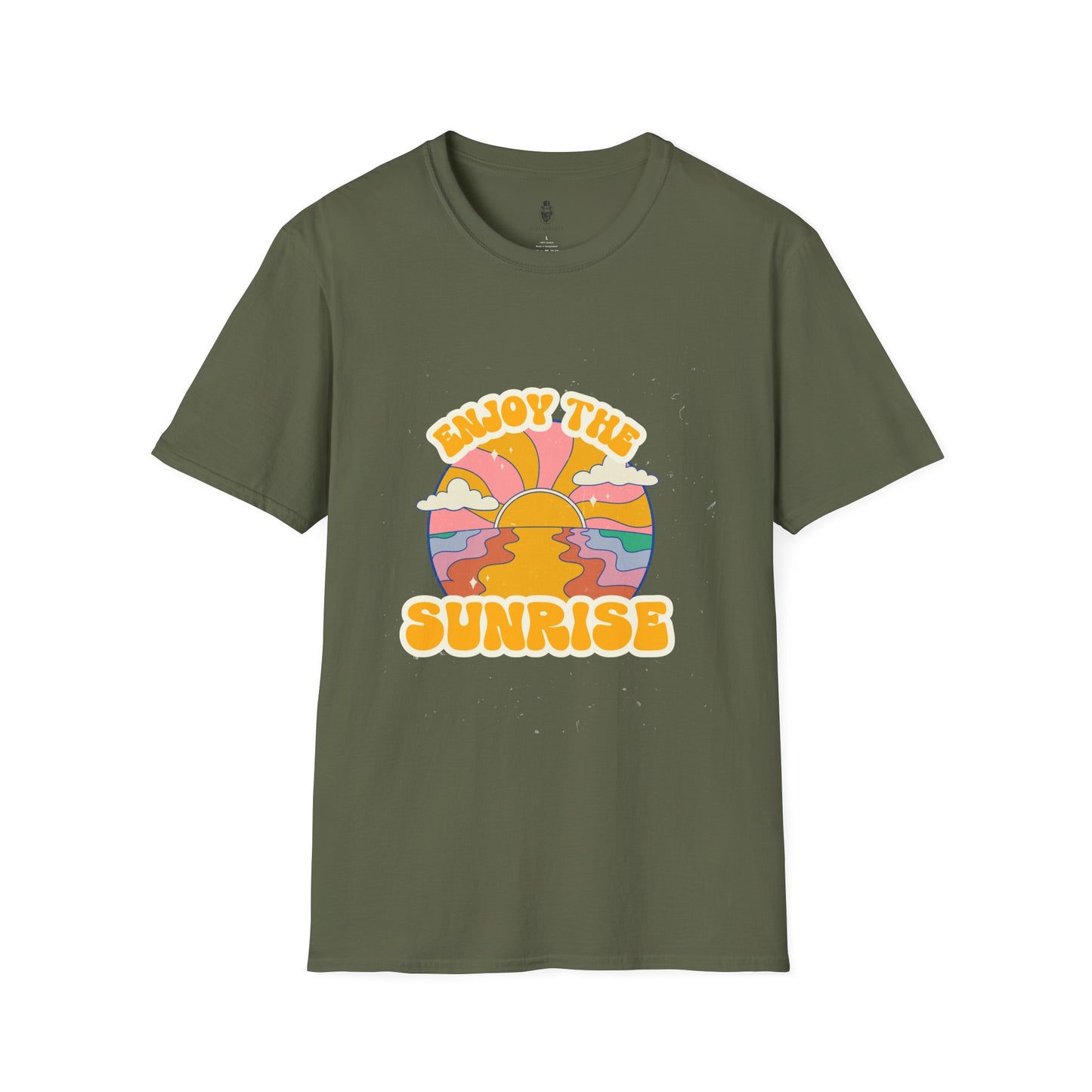 Retro Sunrise Vibes T-Shirt | Women's Graphic Tee, Perfect Gift for Sunrise Lovers, Summer Casual Wear, Beach Outfit, Travel Essentials