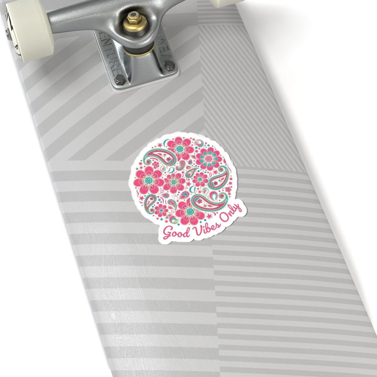 Disco Floral Paisley Sticker | 70s Revival, Maximalist Boho