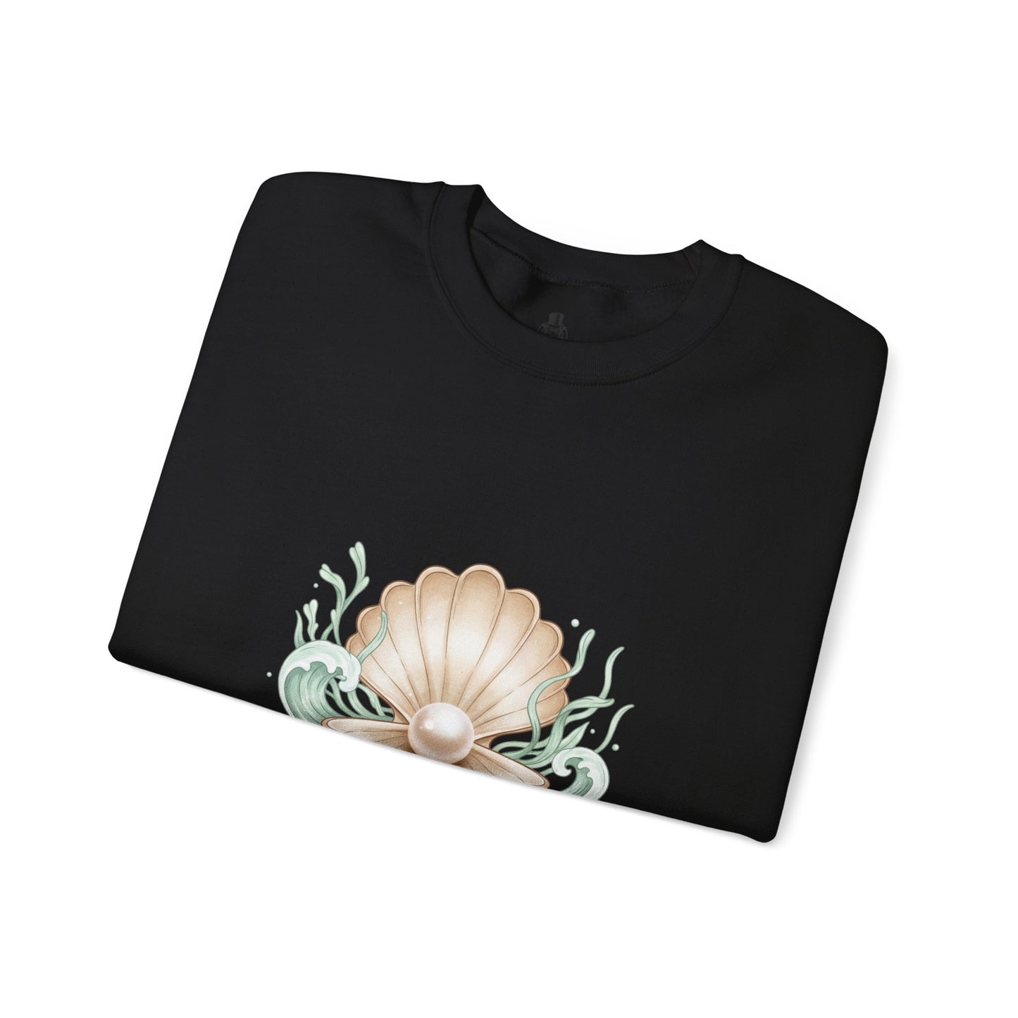 Pearl Shell Graphic Sweatshirt | shell motif design, sea chic aesthetic