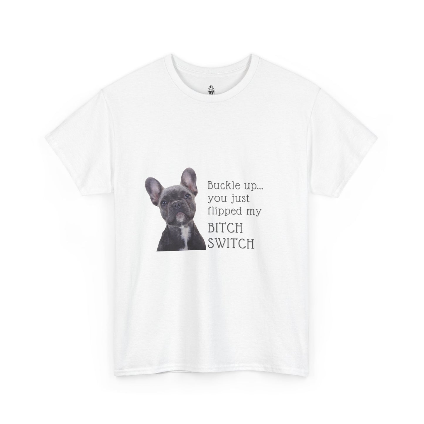 Funny Dog Lover Tee, Heavy Cotton Tee, Gift for Pet Owners, Birthday Shirt, Quirky Animal Apparel