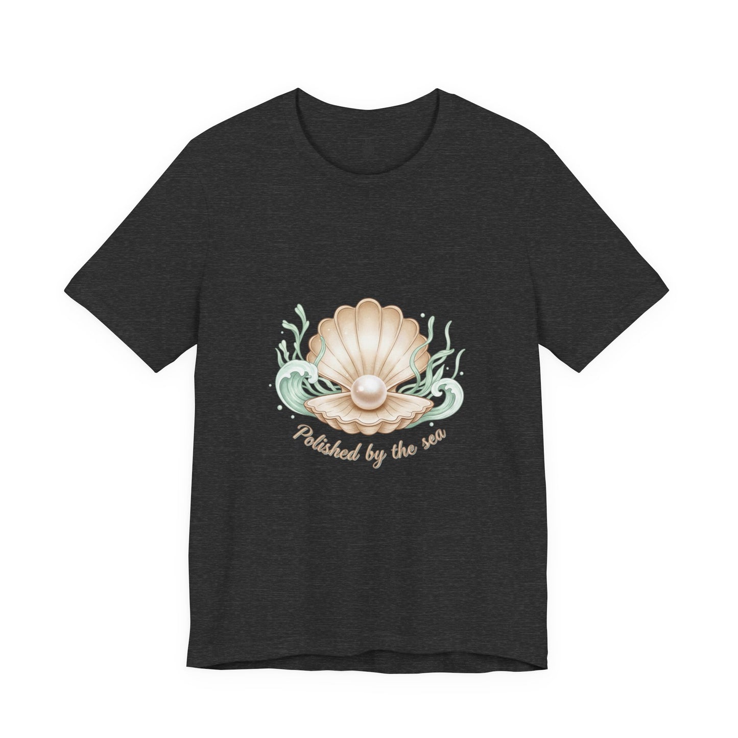 Pearl Shell Illustration Tee | shell motif design, sea chic aesthetic
