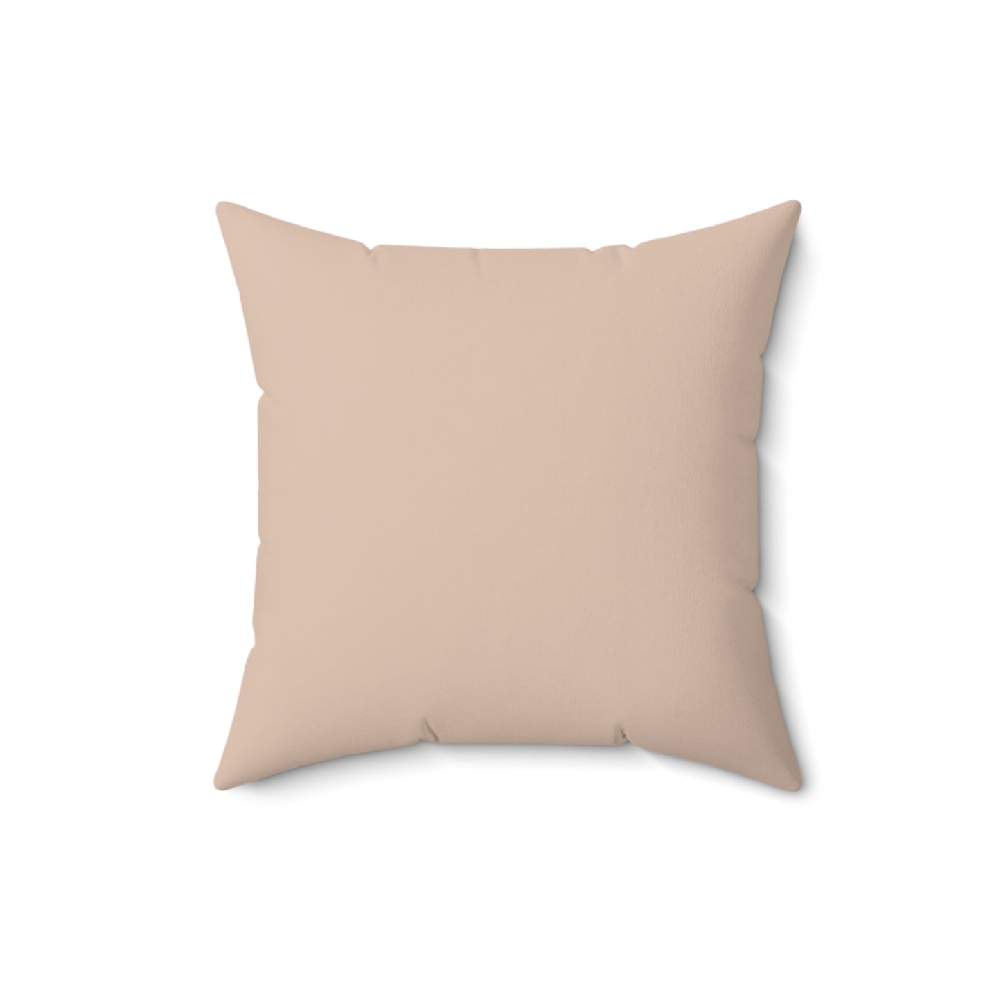 Dachshund Illustration Attitude Included Pillow | Square Throw Pillow - Peach