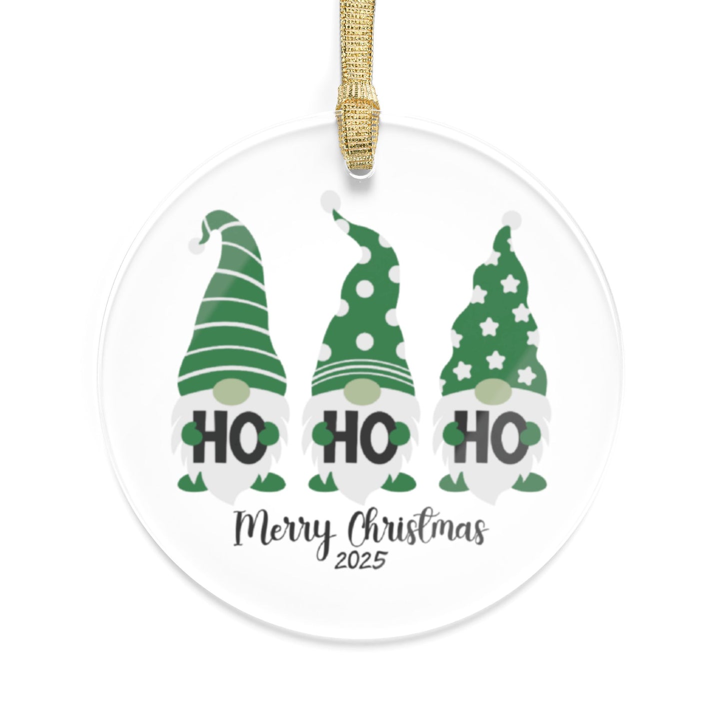 Festive Acrylic Ornaments with Gnomes | Merry Christmas 2023 Holiday Decor, Unique Gift, Tree Decoration, Seasonal Ornament, [...]