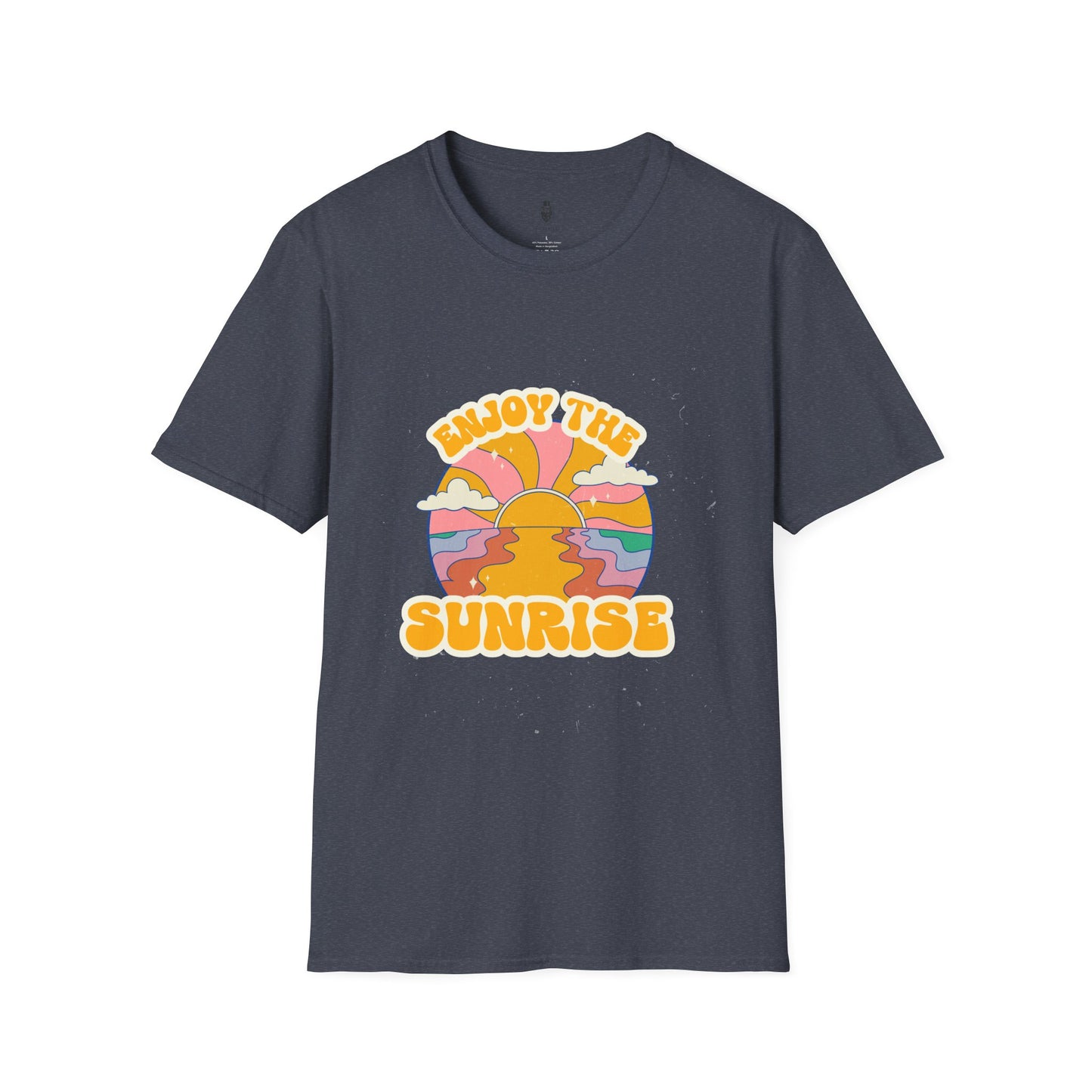 Retro Sunrise Vibes T-Shirt | Women's Graphic Tee, Perfect Gift for Sunrise Lovers, Summer Casual Wear, Beach Outfit, Travel Essentials