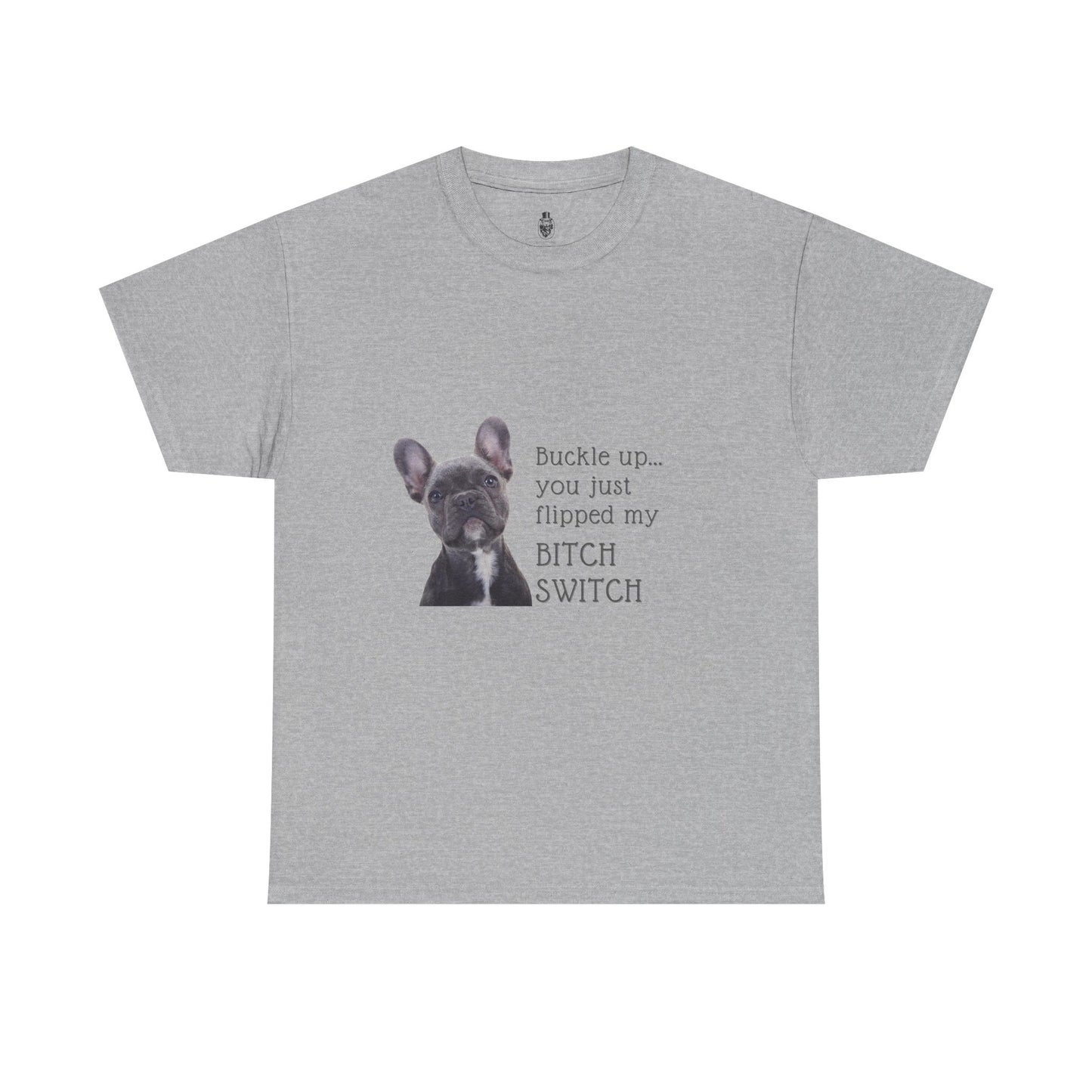 Funny Dog Lover Tee, Heavy Cotton Tee, Gift for Pet Owners, Birthday Shirt, Quirky Animal Apparel