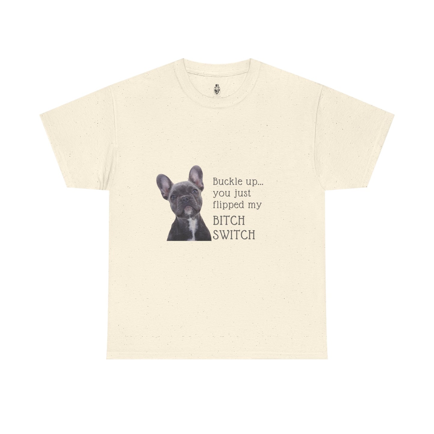 Funny Dog Lover Tee, Heavy Cotton Tee, Gift for Pet Owners, Birthday Shirt, Quirky Animal Apparel