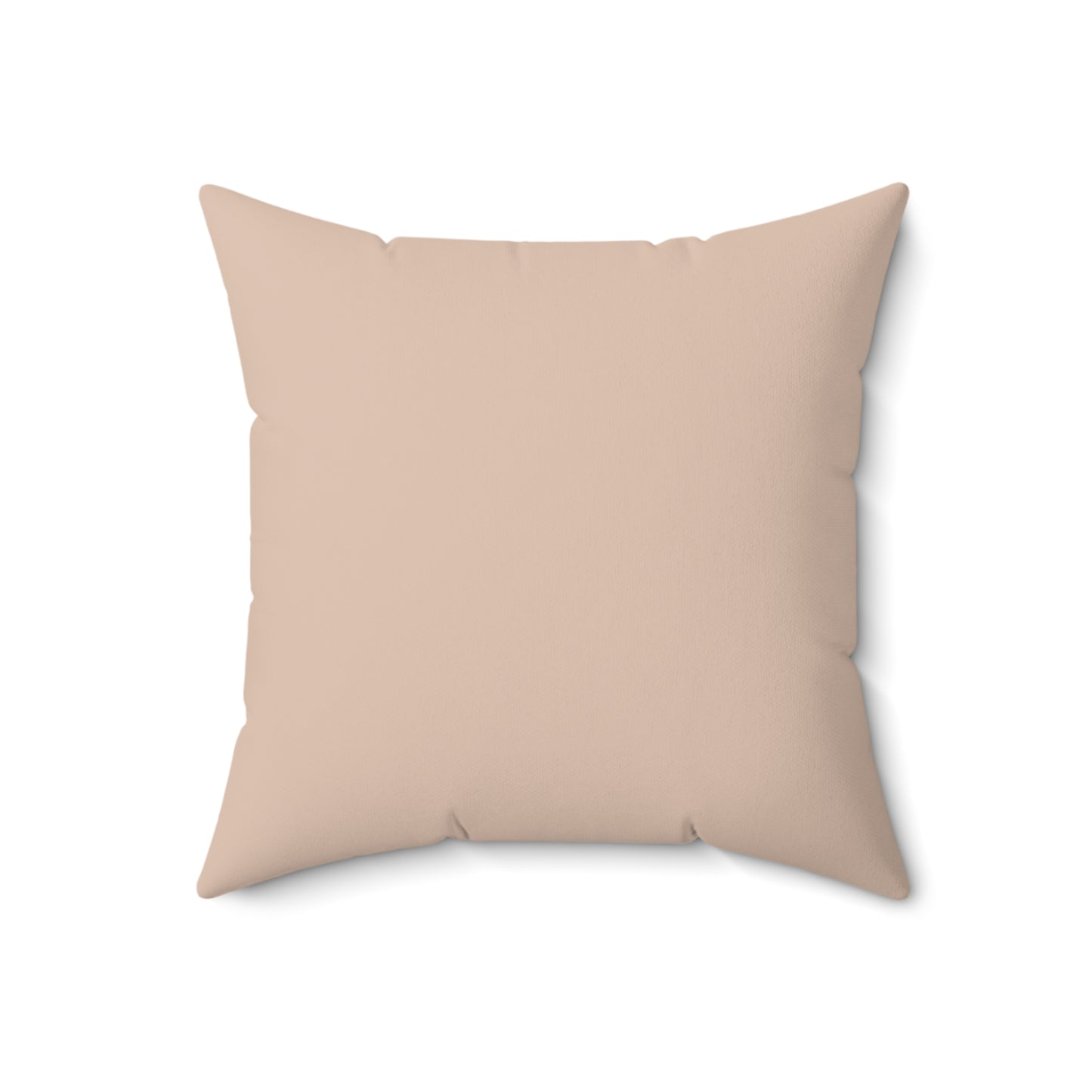Dachshund Illustration Attitude Included Pillow | Square Throw Pillow - Peach