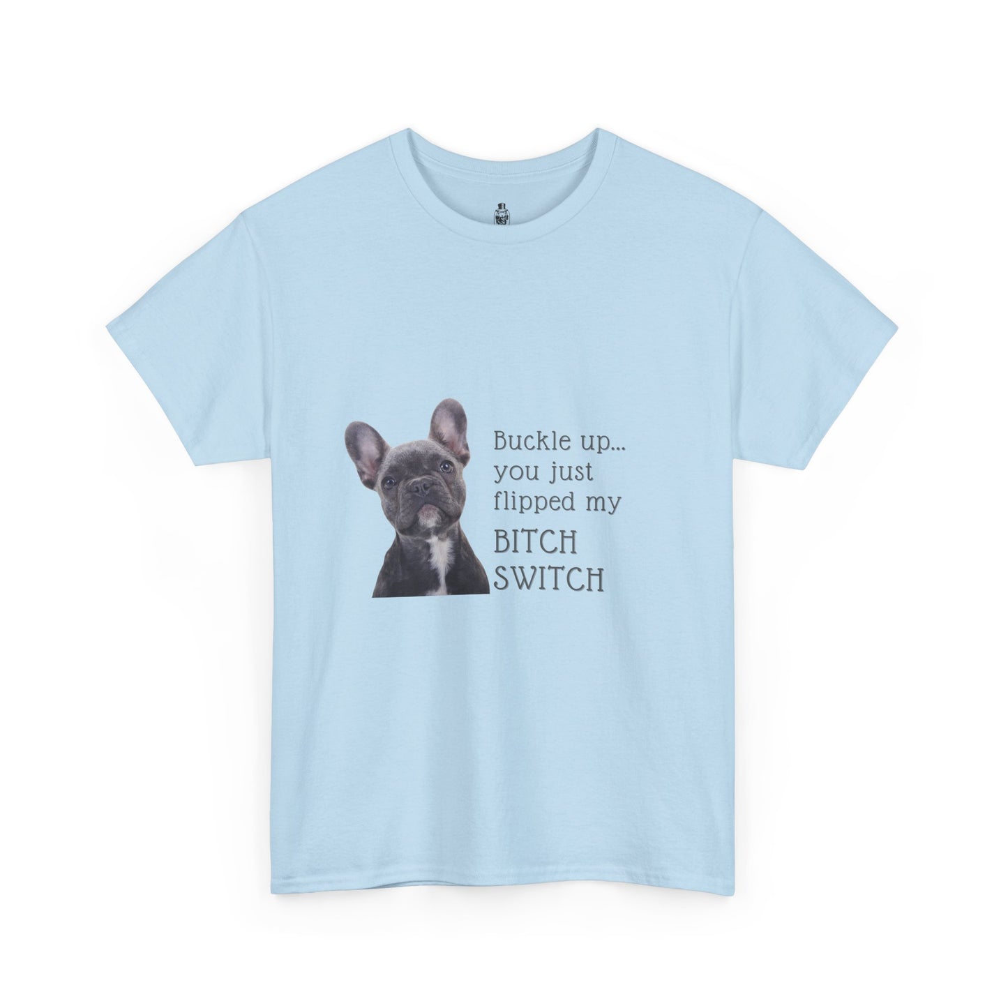 Funny Dog Lover Tee, Heavy Cotton Tee, Gift for Pet Owners, Birthday Shirt, Quirky Animal Apparel