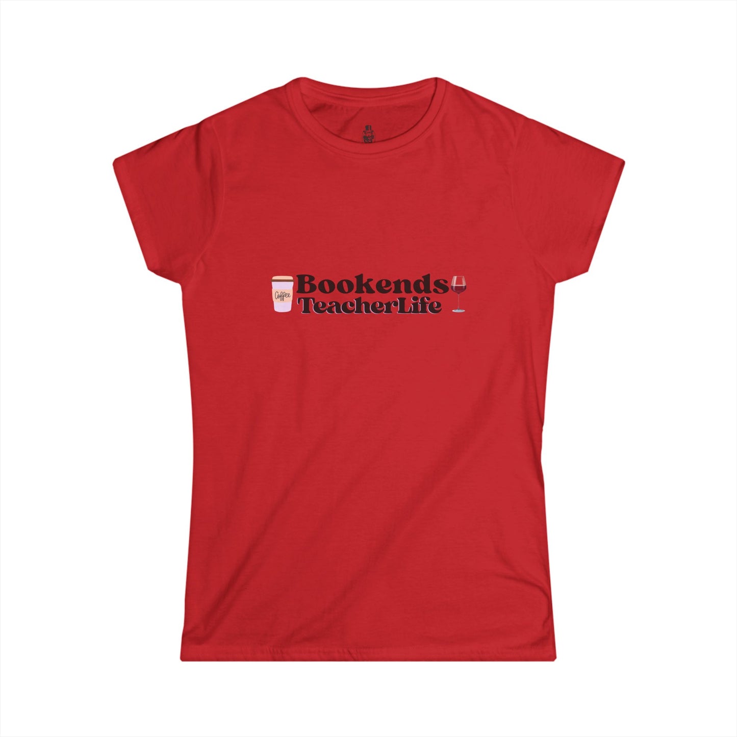 Teacher Life Bookends Graphic Tee, Gift for Educators, Cute Teacher Shirt, Casual Style, Back to School Outfit