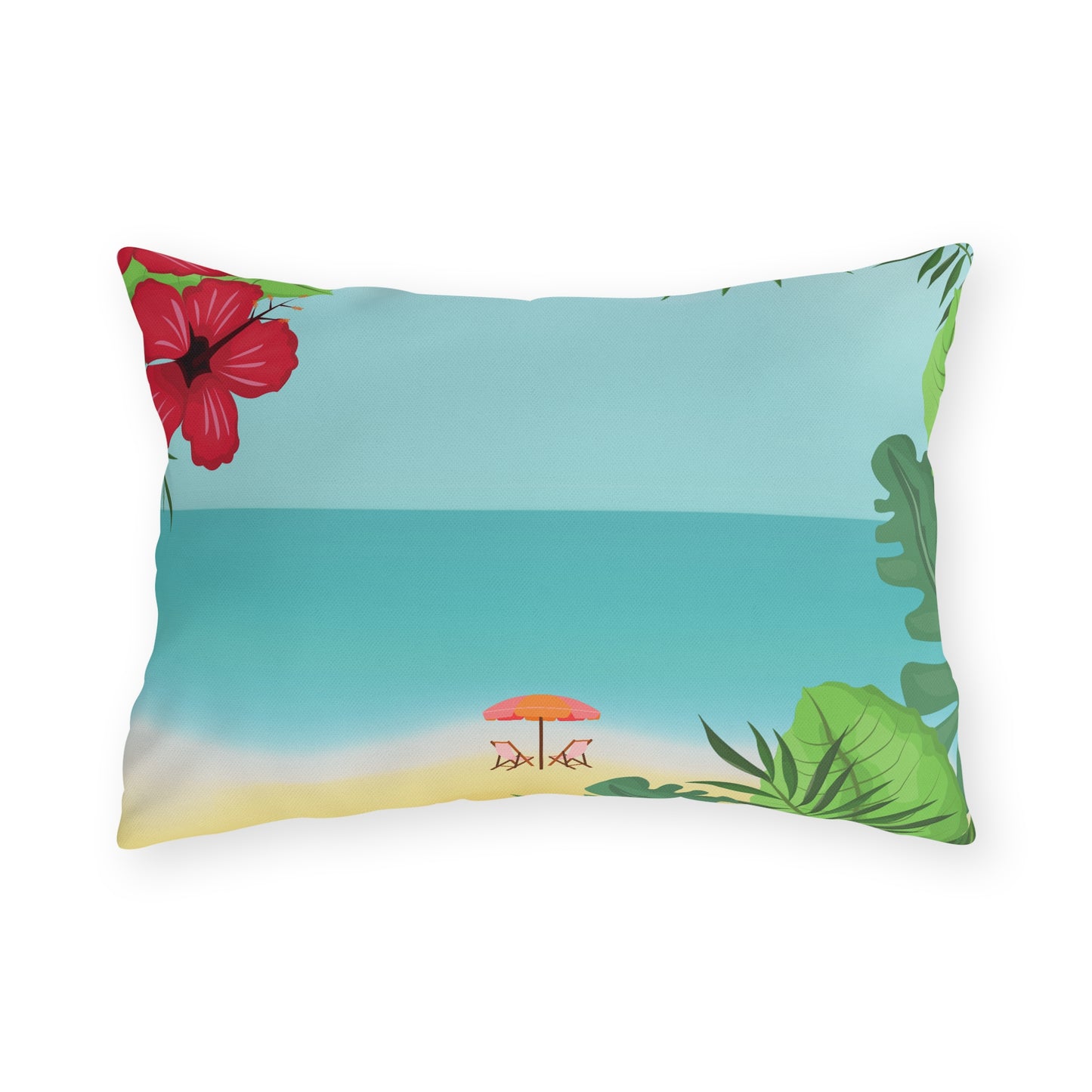 Tropical Outdoor Pillows, Decorative Couch Cushions, Patio Accents, Beach Vibes Home Decor, Summer Gifts, Garden Accessories