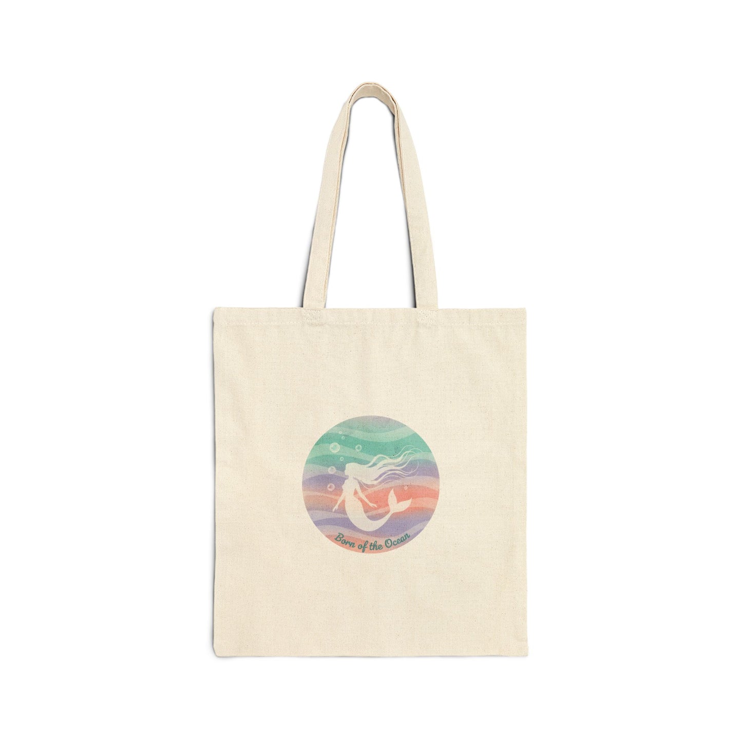 Pastel Ocean Gradient Tote | iridescent wash, dreamy ombre sea