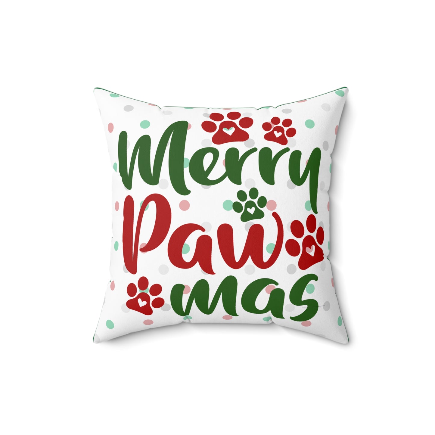 Festive Pet Lover's Pillow, Merry Pawmas Decor, Cozy Home Accent, Holiday Gift for Dog Owners, Christmas Pillow Design, Decorative [...]