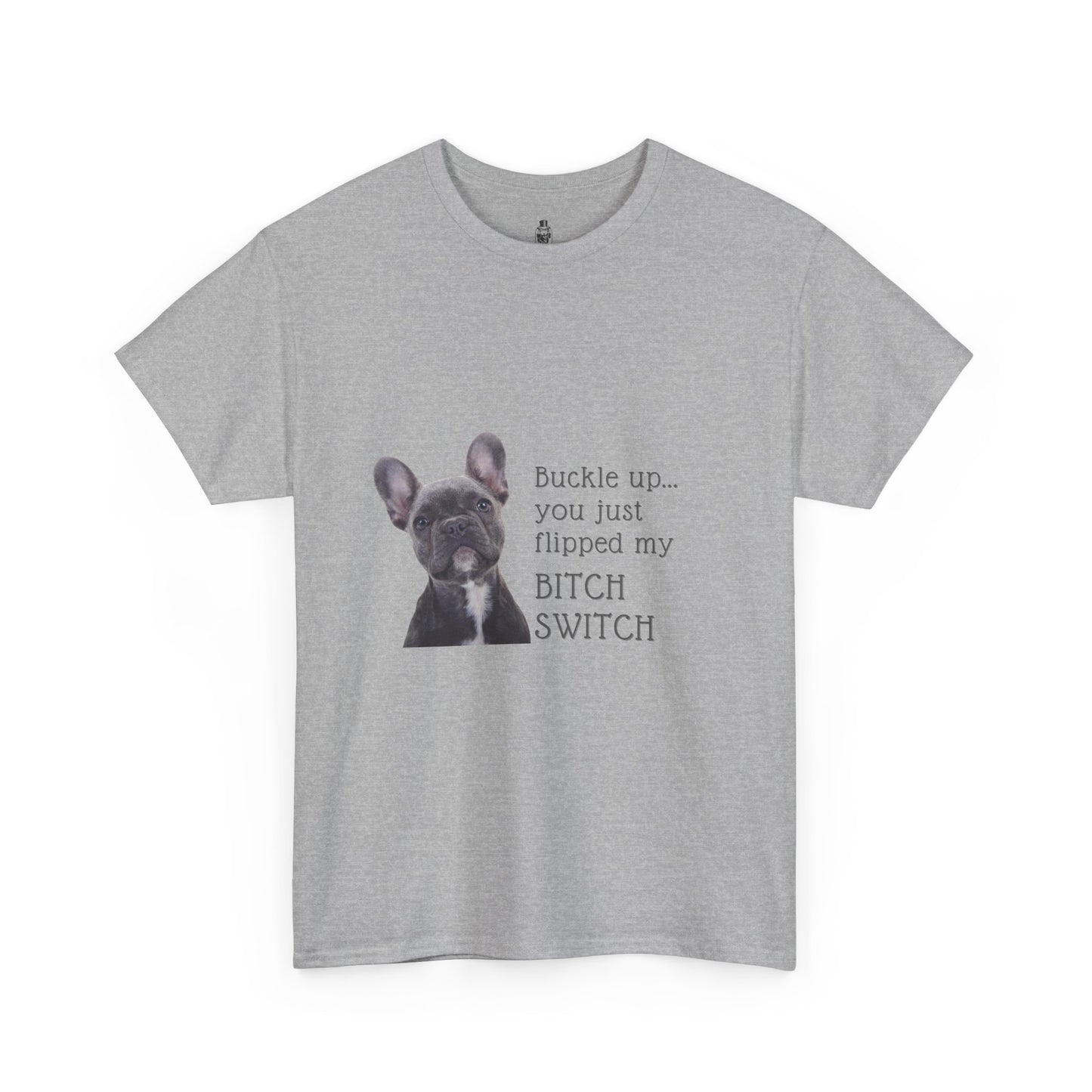 Funny Dog Lover Tee, Heavy Cotton Tee, Gift for Pet Owners, Birthday Shirt, Quirky Animal Apparel