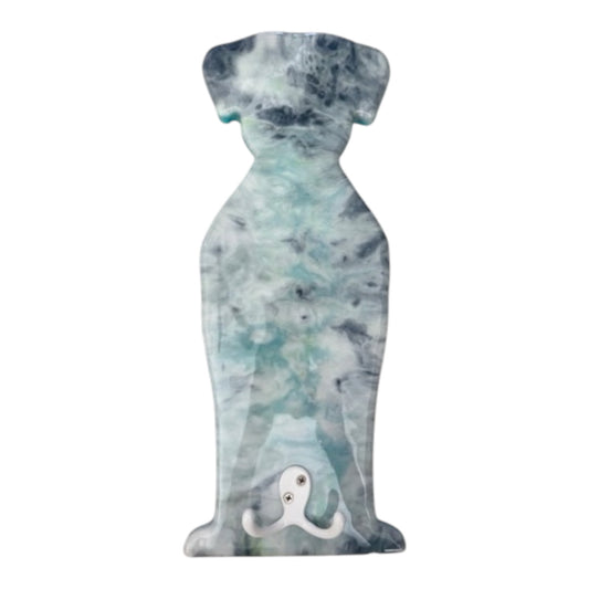 Coastal Resin Dog  Wall Decor