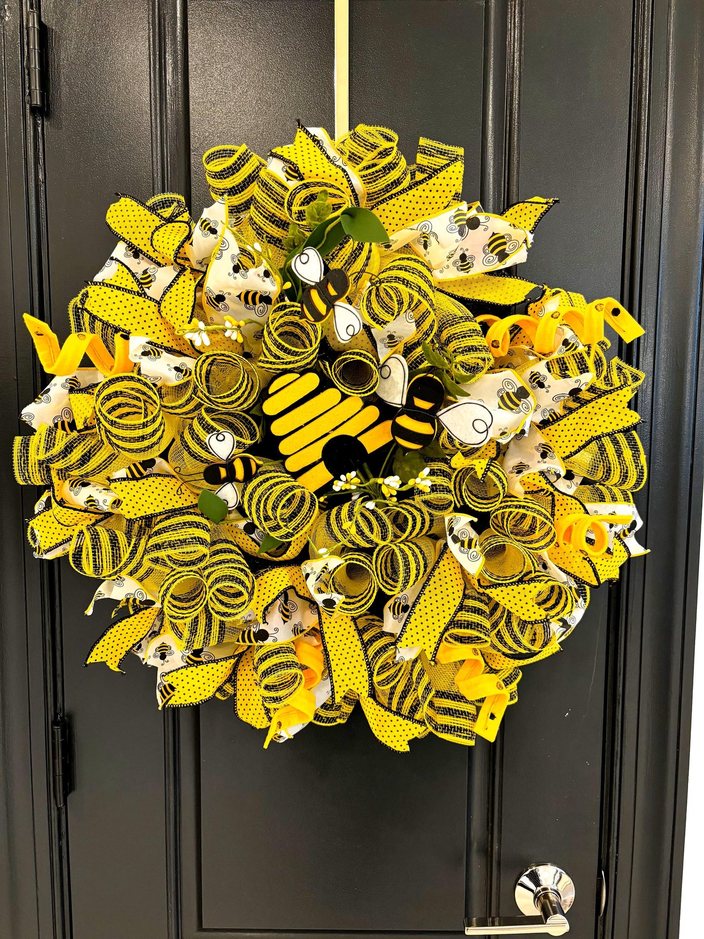 Handmade Bee Hive Wreath