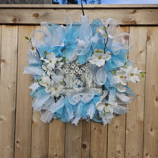 Delightful Dogwood Wreath