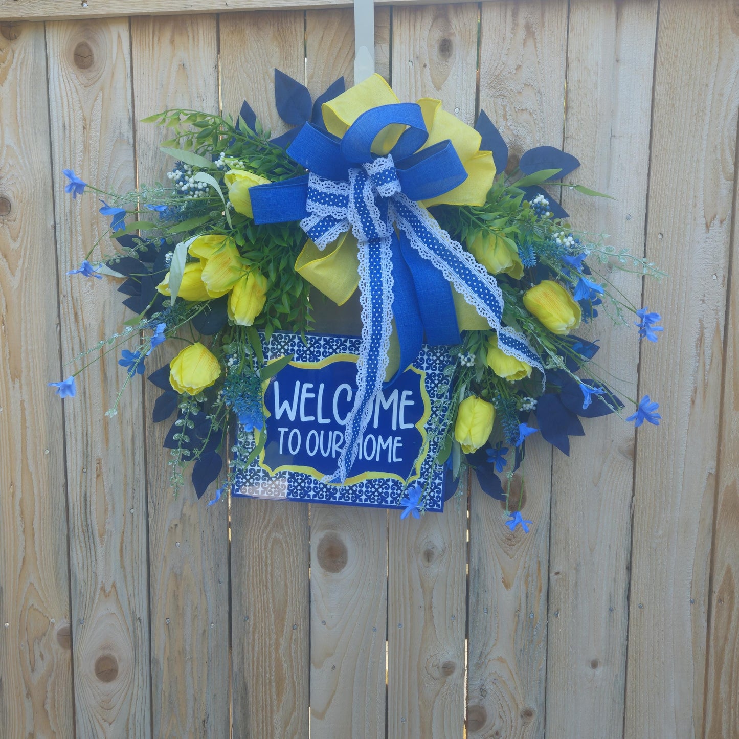 Welcome To Our Home Wreath